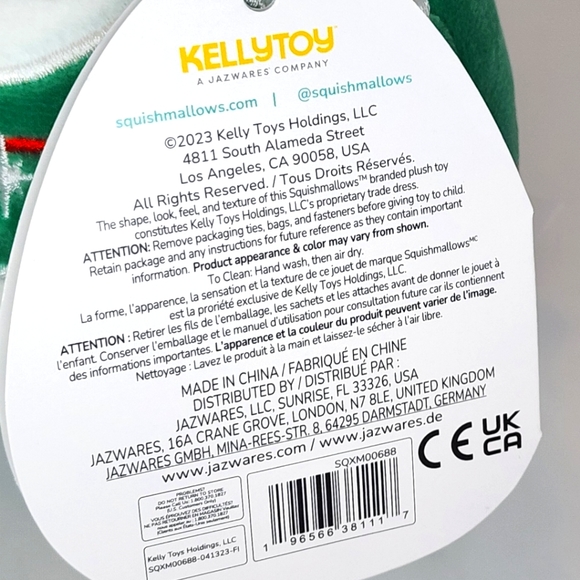 🎄 JOHANN 🎄 Christmas Tree Christmas 2023 Original Squishmallow by Kelly Toy - Picture 7 of 8